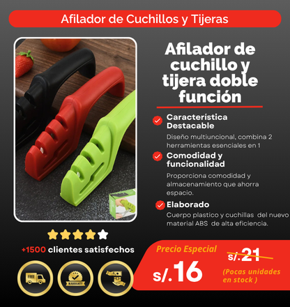 Afilador de Cuchillos Multifuncional